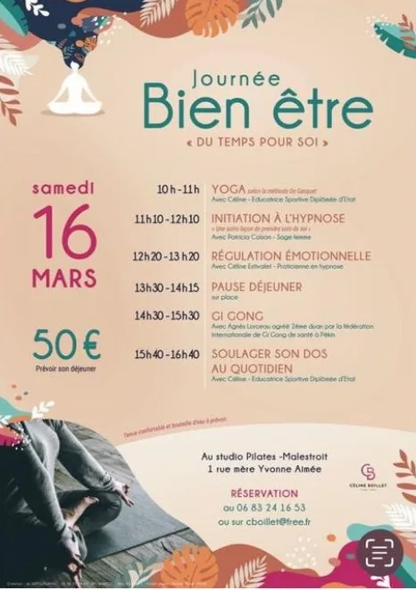 Affiche d'atelier hypnose